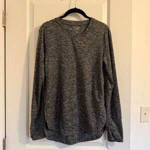 Athleta Women's Gray Long Sleeve Tee